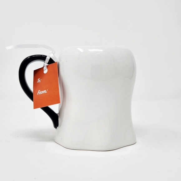 Cute Halloween Ghost Coffee Mug with Trick Or Treat Pumpkin Bucket - Picture 2 of 4